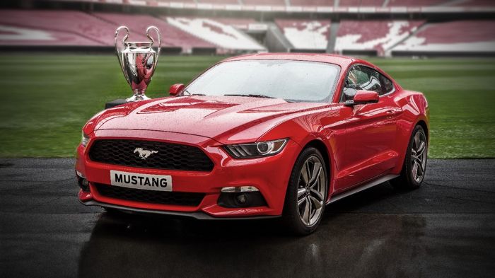 Η Ford έψαχνε κάτι μεγαλειώδες για το ευρωπαϊκό ντεμπούτο της νέας Mustang. Δύσκολα θα έβρισκε κάτι καλύτερο από τον Τελικό του Champions League. 